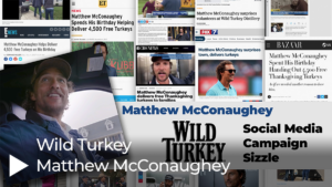 Wild Turkey Matthew McConaughey