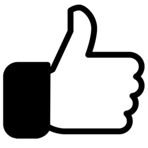 Thumbs Up Icon for Social Media Services