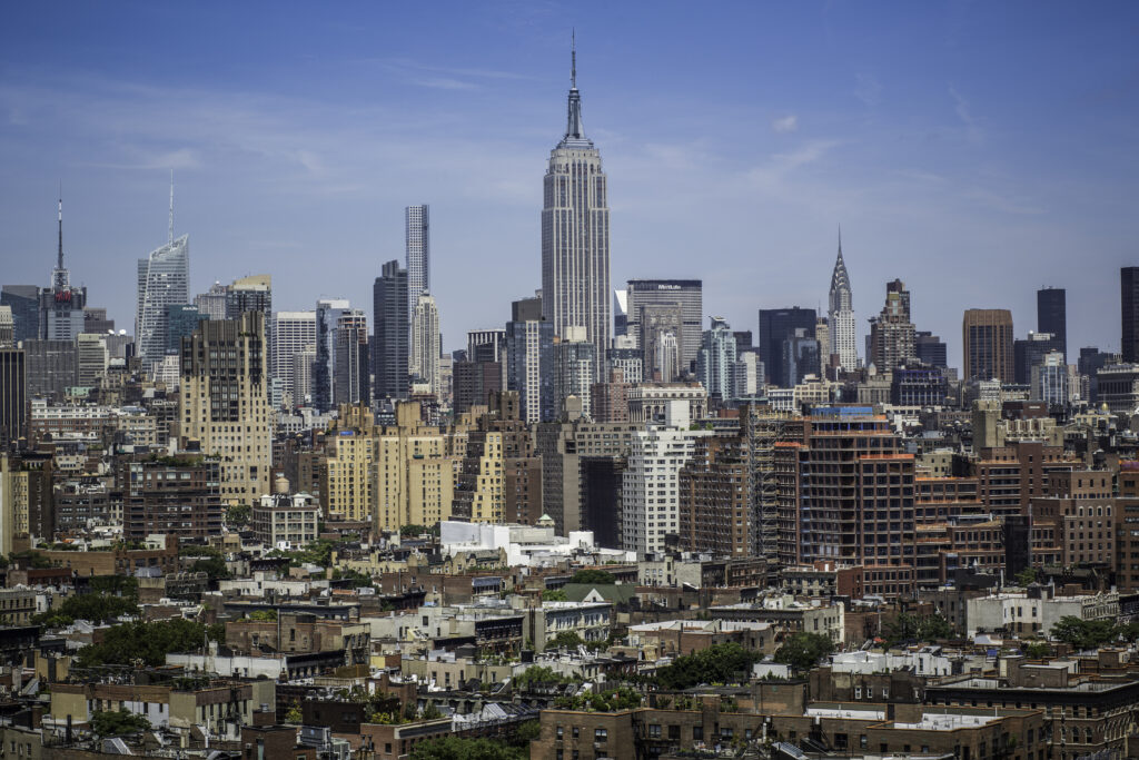 NYC skyline, Indigo top-listed video production NYC