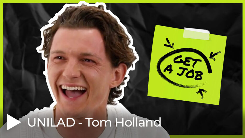 Get A Job Video Featuring Tom Holland for Uniland